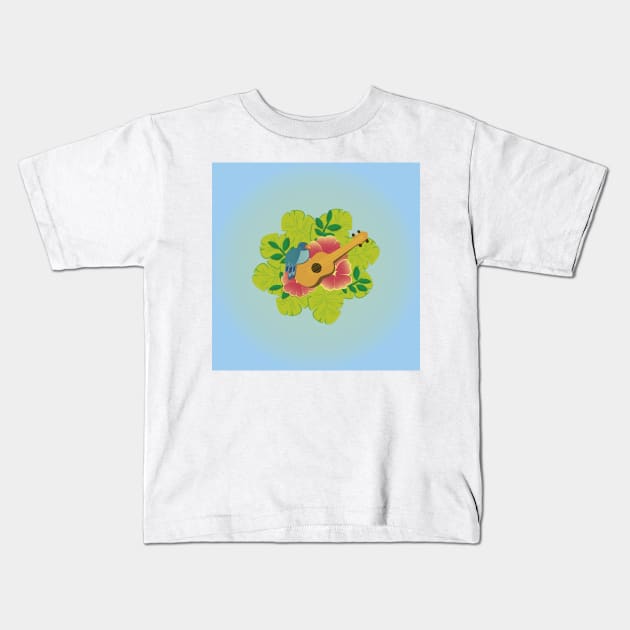 Ukulele Kids T-Shirt by Makanahele